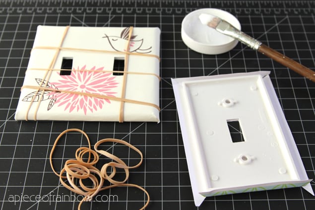 Christmas Modpodge Switch Plate Covers · How To Make A Light Switch ·  Decorating on Cut Out + Keep