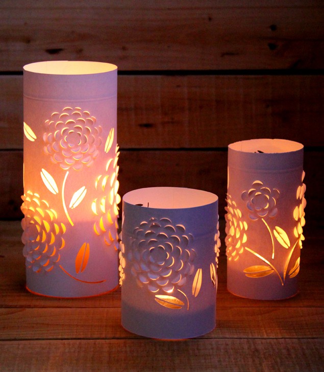 3D Flower Paper Lanterns