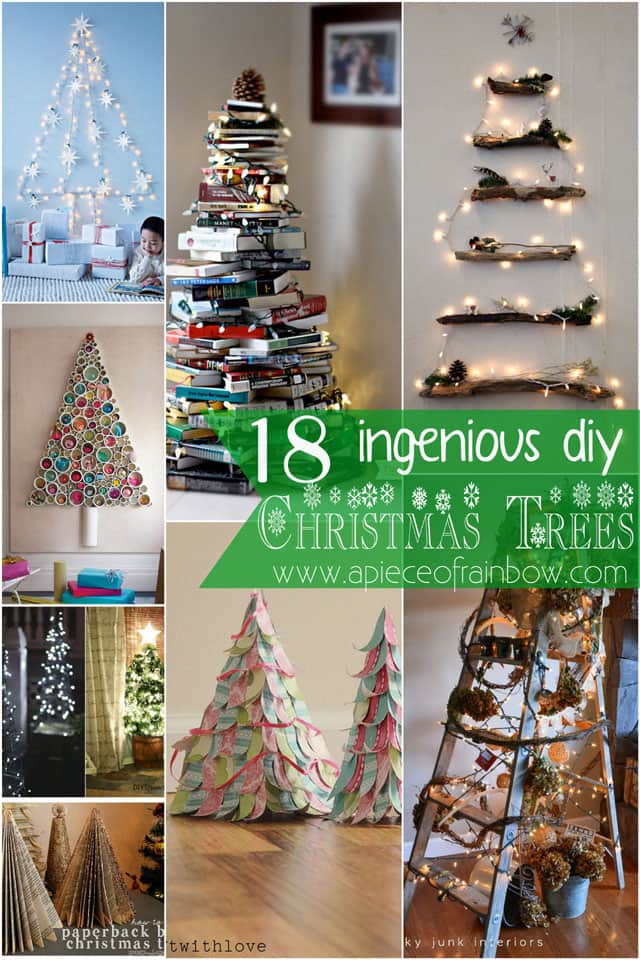 Amazing DIY Alternative Christmas Trees 