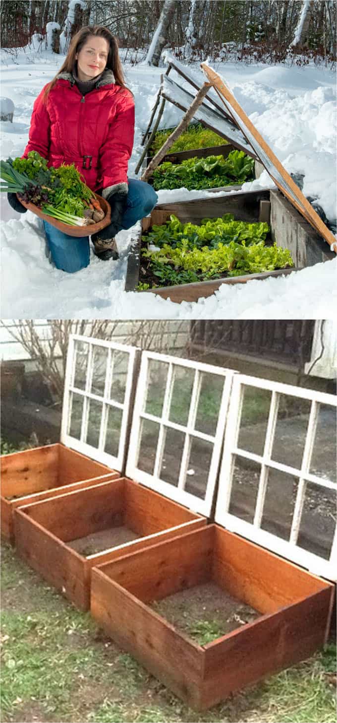 Cold Frame Wooden Glass Greenhouse DIY Gardening Cultivate Plants Cuttin 3x1.5ft