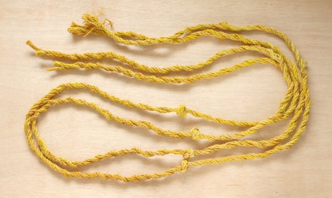  tie rope shelf knots