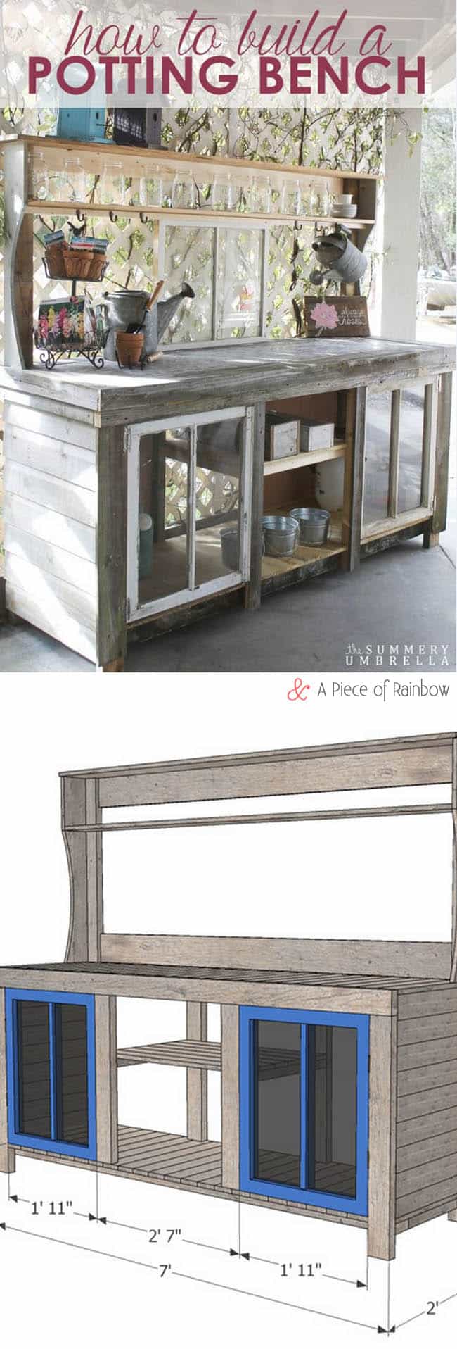 reclaimed-window-potting-bench-apieceofrainbow (12)