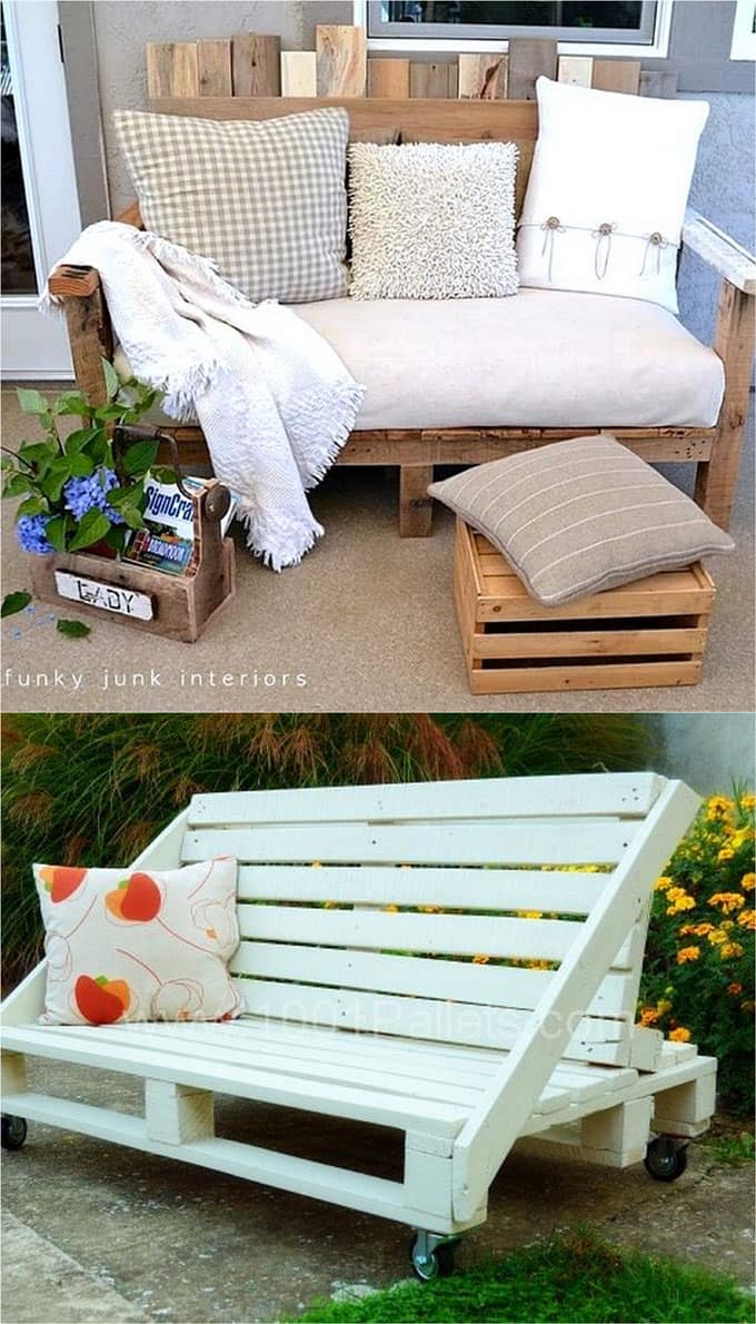 20 Easy Pallet Sofas and Coffee Tables to DIY in One Afternoon   A ...