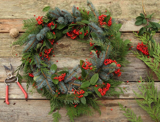 diy-fresh-christmas-wreath-apieceofrainbow-11