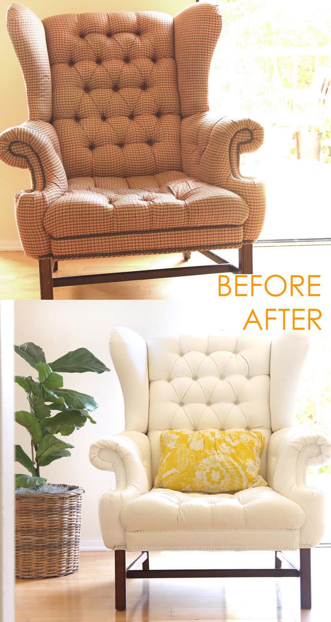 An Easy How to Paint Upholstery Fabric Tutorial