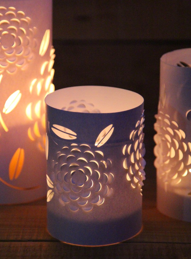 DIY Paper Lanterns with Beautiful 3D Flowers Design - A ...