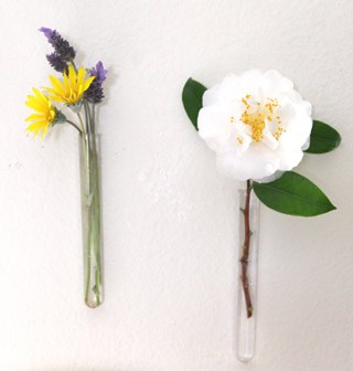 Easy Hanging Wall Vases | a piece of rainbow