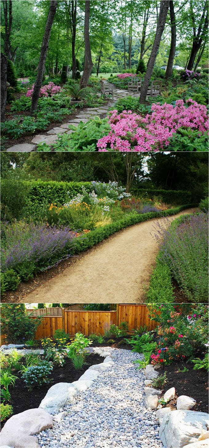 25 Most Beautiful DIY Garden Path Ideas A Piece Of Rainbow