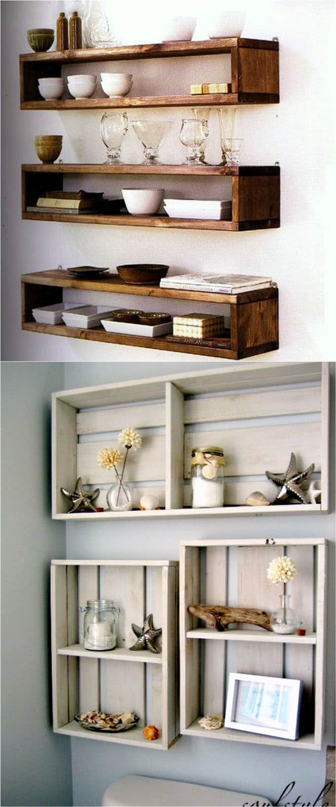 Diy Floating Shelves Wall, How To Mount Floating Wall Shelves