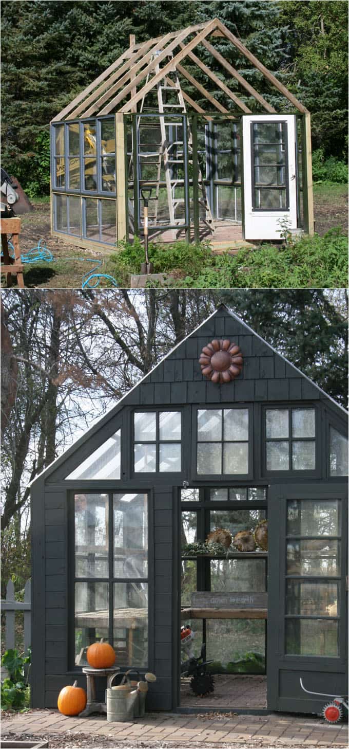 12 Most Beautiful DIY Shed Ideas with Reclaimed Windows ...