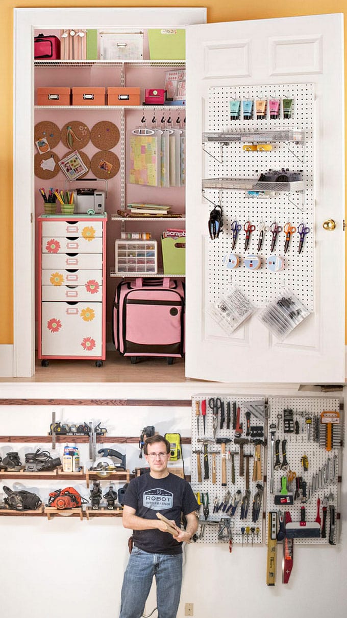 21 Inspiring Workshop And Craft Room Ideas For Diy Creatives A Piece Of Rainbow