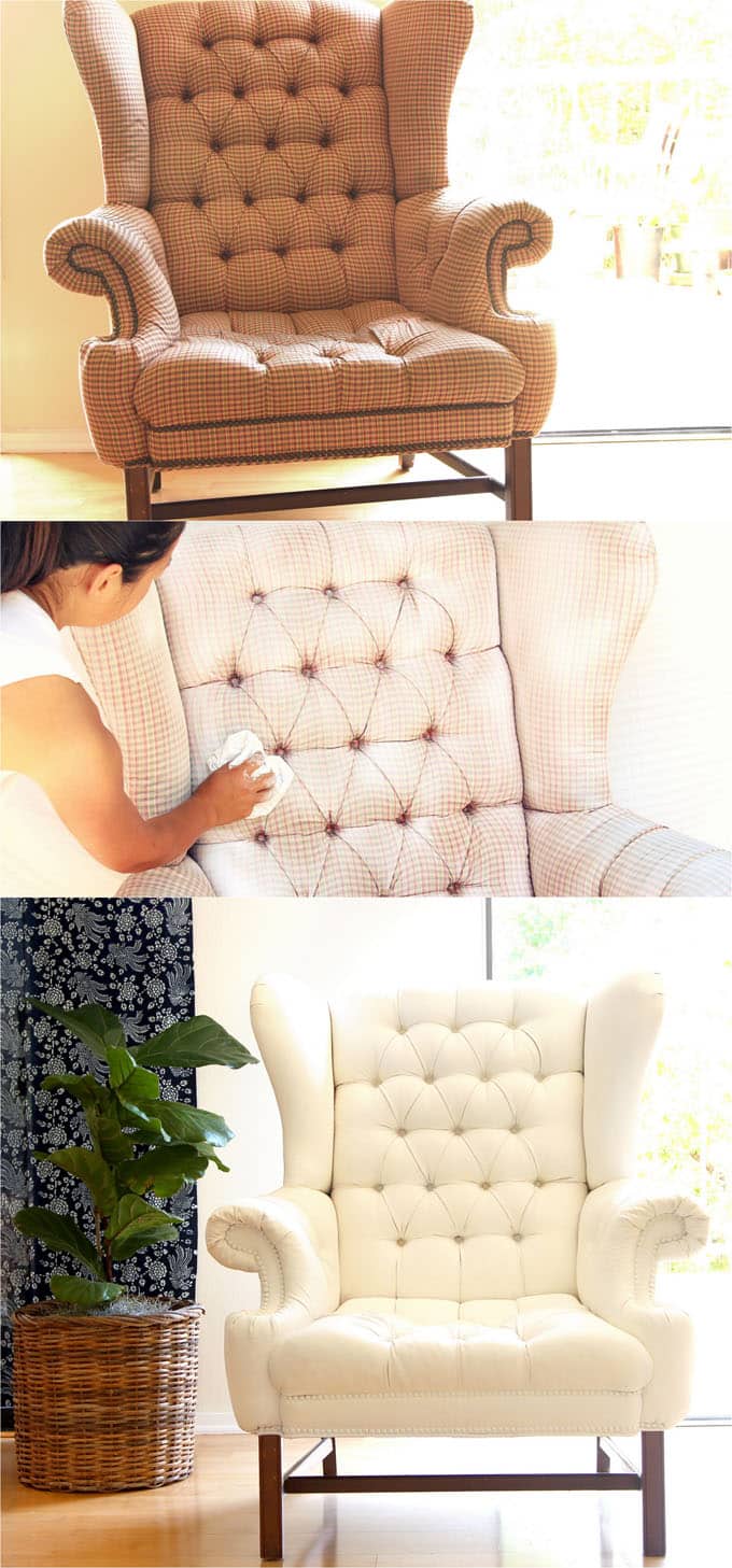 How To Paint Upholstery Old Fabric, How To Spray Paint A Fabric Headboard