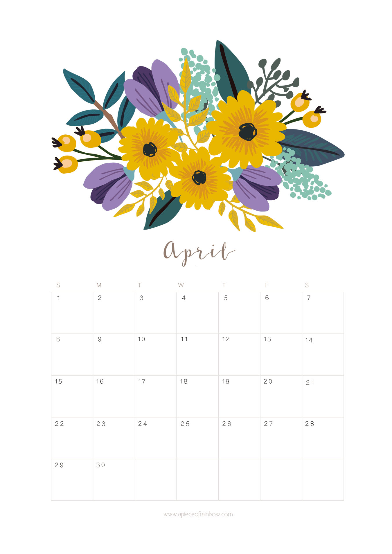 printable-april-2018-calendar-monthly-planner-flower-design-a-piece