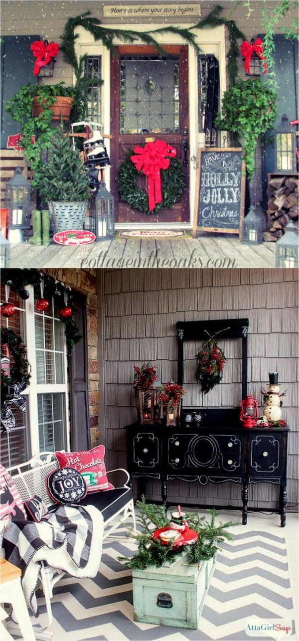 Gorgeous Outdoor Christmas Decorations: 32 Best Ideas & Tutorials - A ...