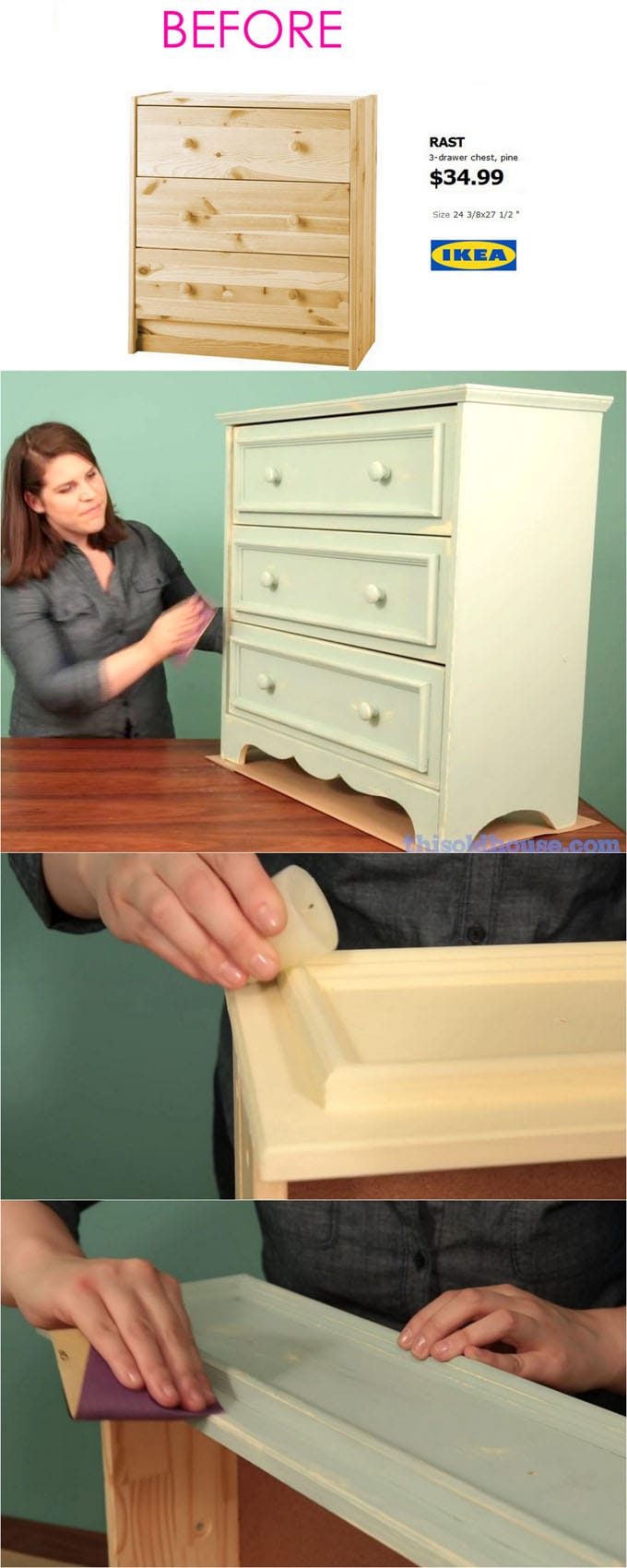 DIY door stopper you can easily make from this one IKEA item - IKEA Hackers
