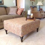Make an beautiful DIY ottoman from a pallet and a mattress topper easily! Plus creative variations on upholstery fabric, furniture legs, and design styles. - A Piece of Rainbow