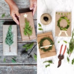 Beautiful & super easy DIY Christmas gift wrapping ideas, using upcycled brown paper & free natural materials to create festive designs that everyone loves!
