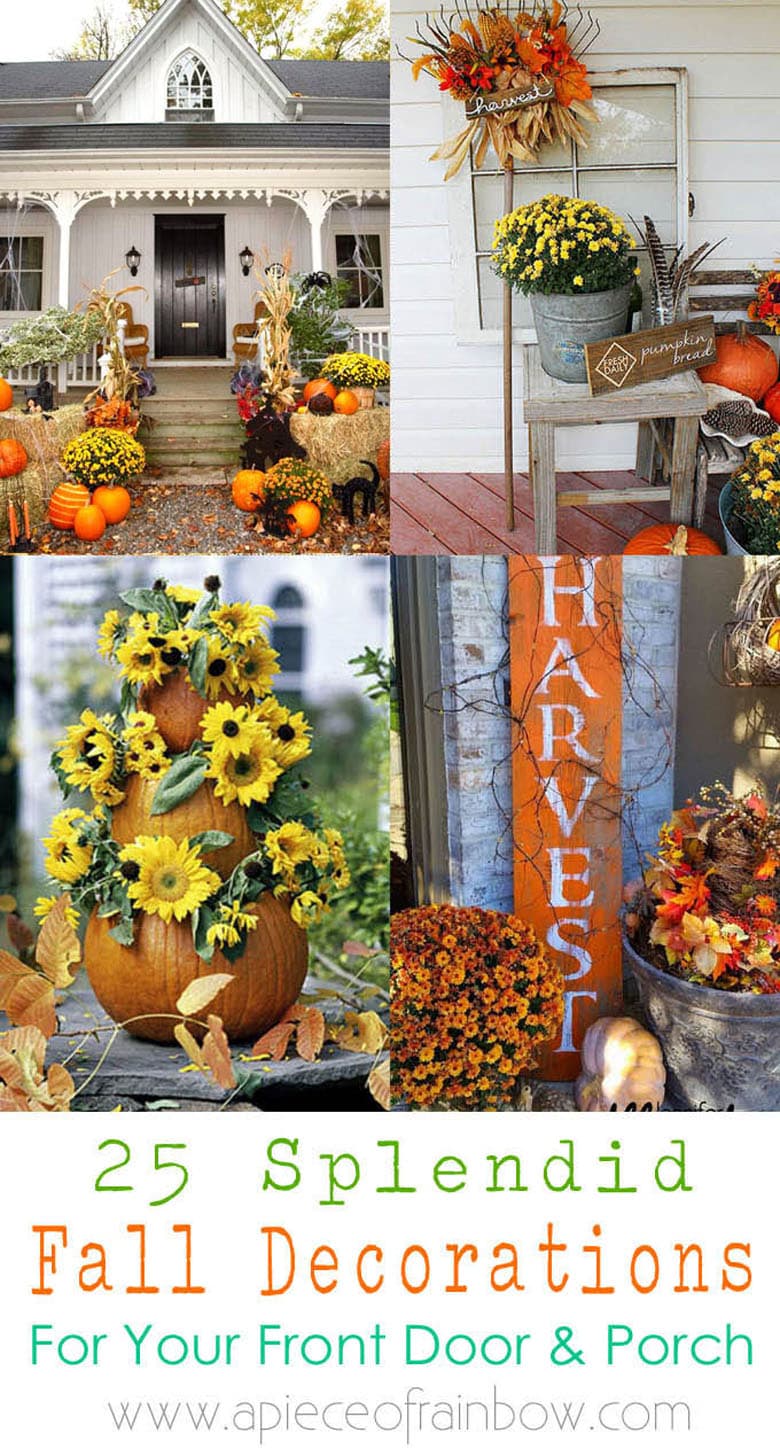 50 Amazing No Carve Pumpkin Decorating Ideas for Fall & Halloween - A ...