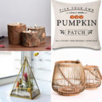 Beautiful farmhouse fall decor and gifts: most under $25! Perfect for autumn and Thanksgiving decorations! Plus some home decor inspirations style showcase!