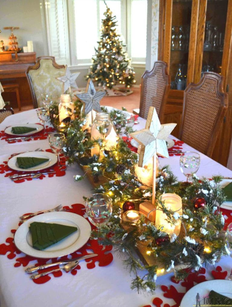 27 Gorgeous Christmas Table Decorations & Settings - A Piece Of Rainbow