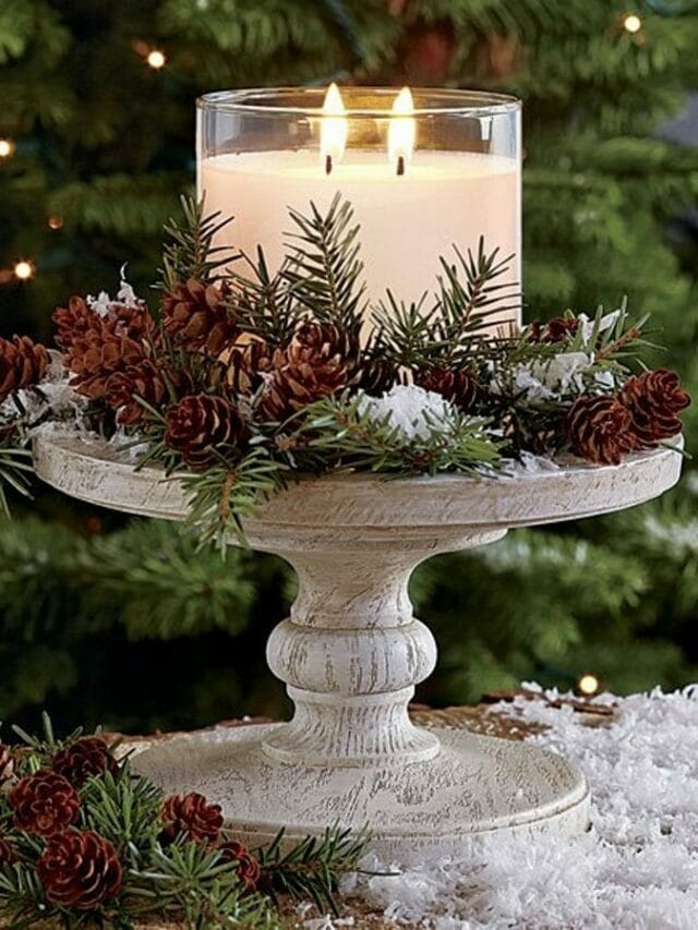 Beautiful Easy DIY Christmas Table Decorations