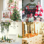 Beautiful Christmas decorating ideas for kitchen, living room and porch!