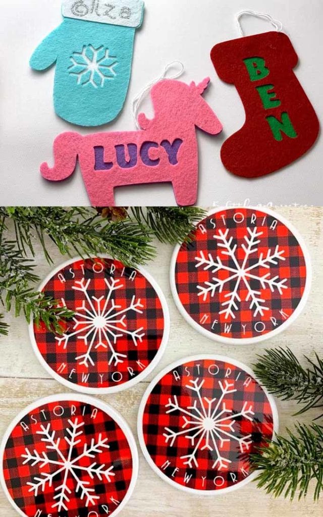 personalized DIY Christmas ornements