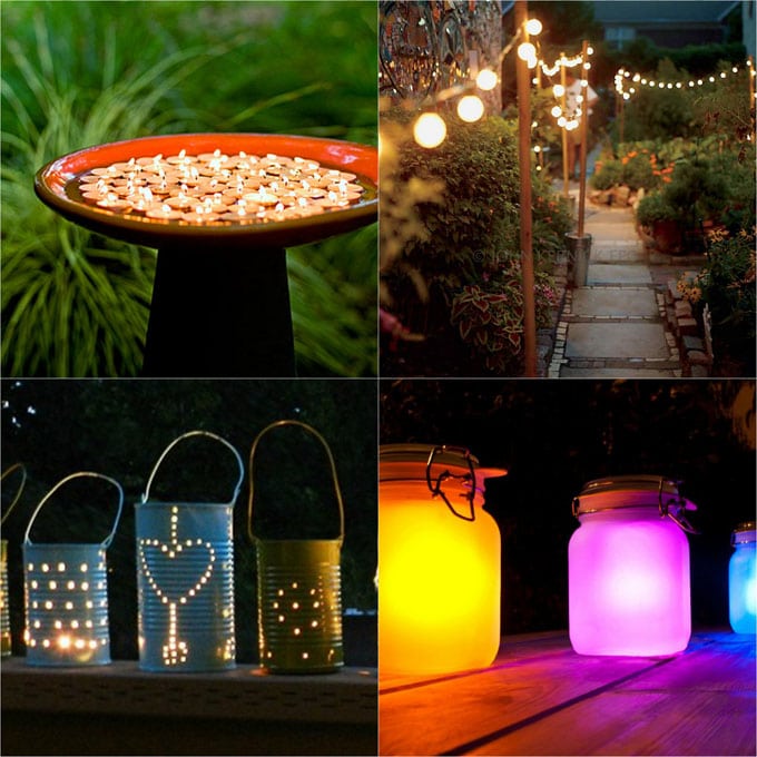 Best DIY outdoor lighting ideas