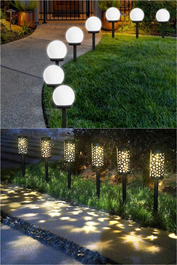 solar outdoor lights for pathways and walkways