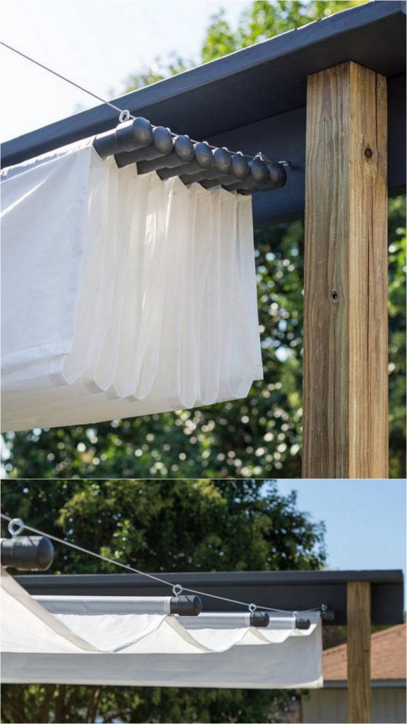 Patio Cover Ideas, Outdoor Fabric Patio Shades