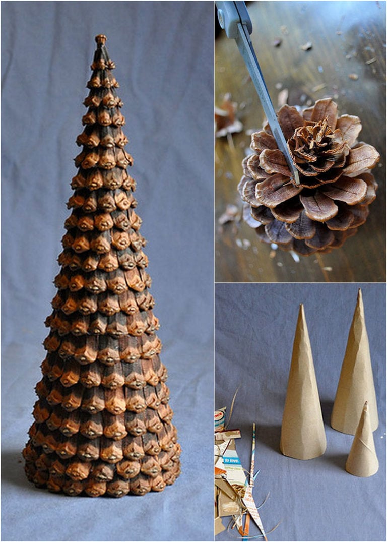 48 Amazing DIY Pine Cone Crafts & Decorations  A Piece Of Rainbow