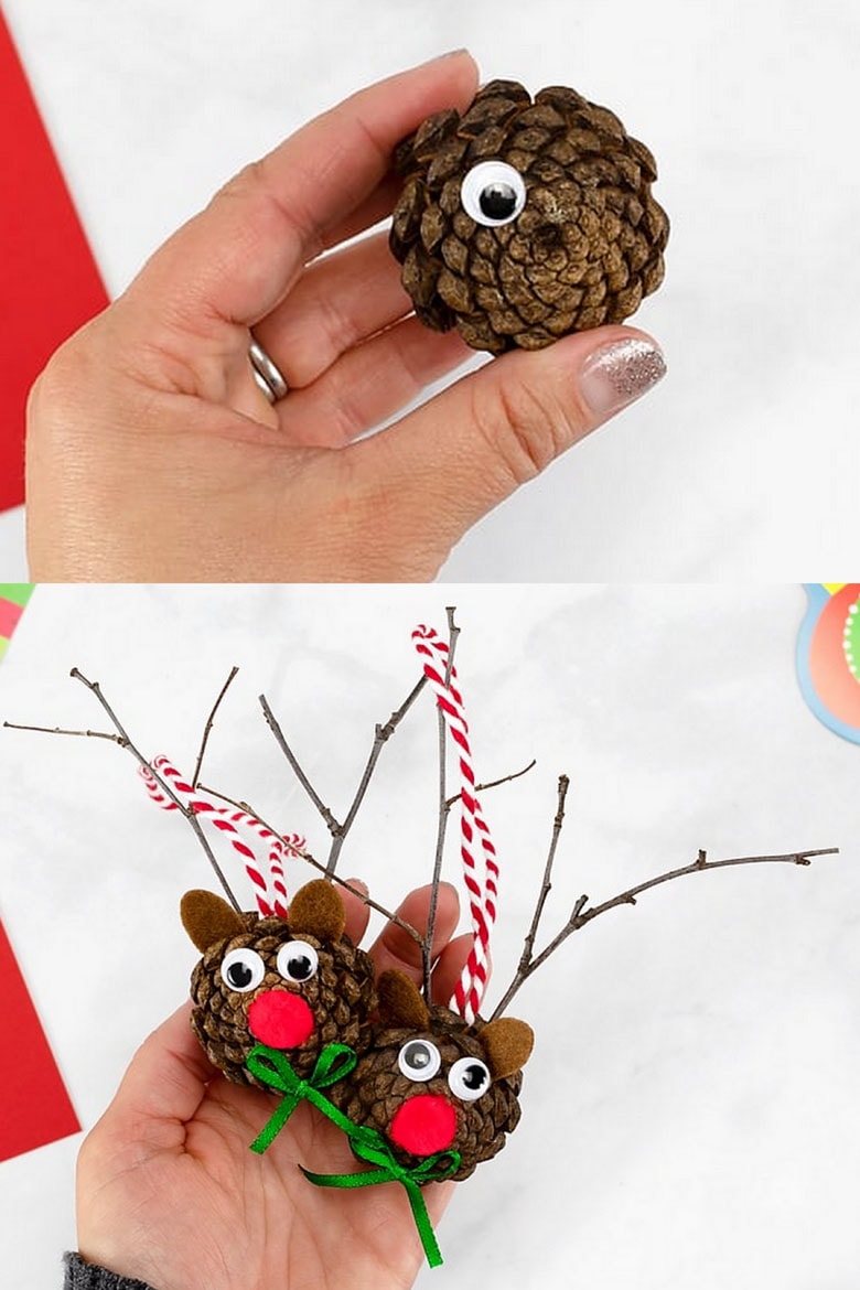 48 Amazing DIY Pine  Cone  Crafts Decorations A Piece Of 