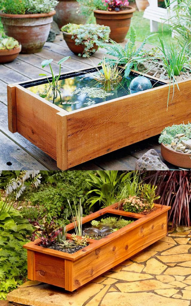 12 Best Easy Diy Pond Ideas For Garden Patio A Piece Of Rainbow - How To Make A Patio Pond