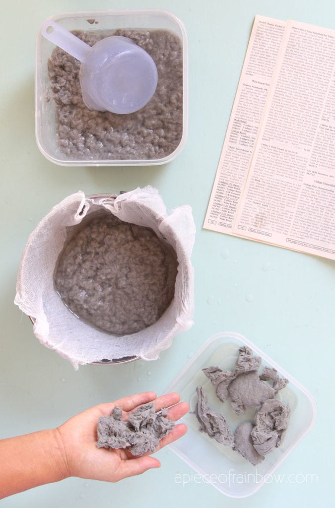 how to make paper pulp