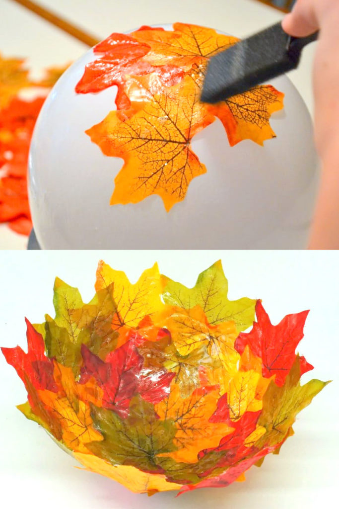 Easy To Make Fall Leaf Dish - DIY Project - Ideas for the Home