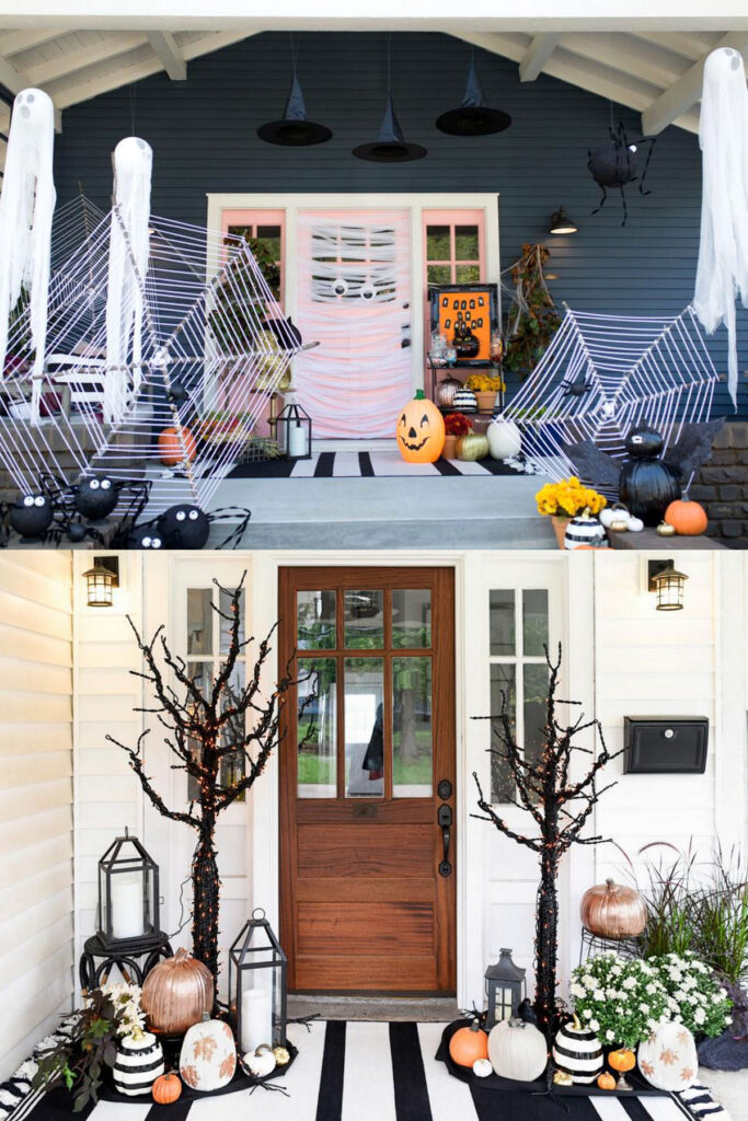 Halloween porch and patio decorating ideas