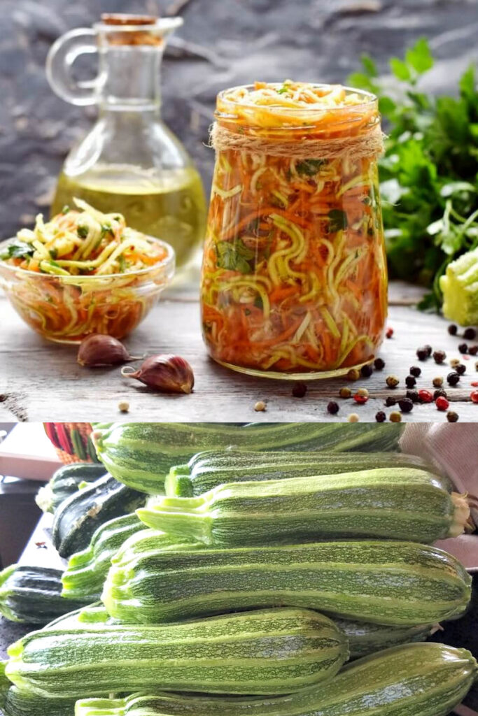 Korean Zucchini Pickles