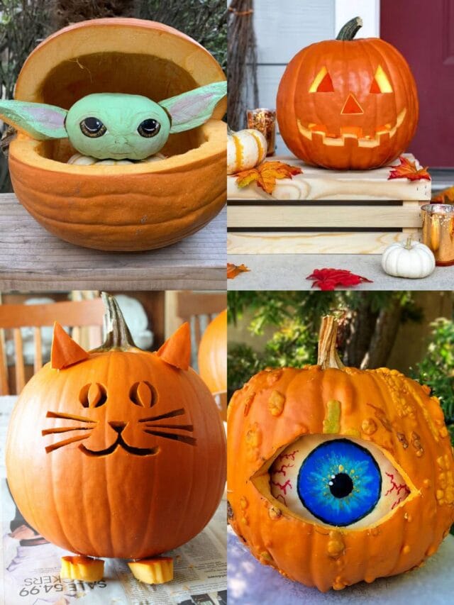 Best Easy Pumpkin Carving Ideas and Designs