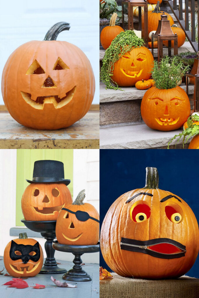 Pumpkin face ideas