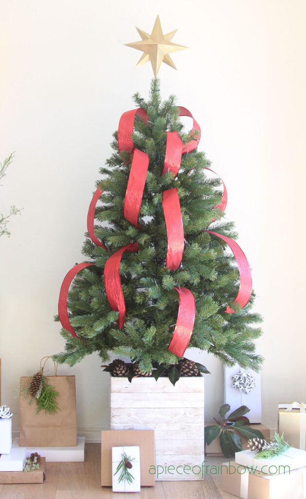 31 Christmas Tree Ribbon Ideas 2023
