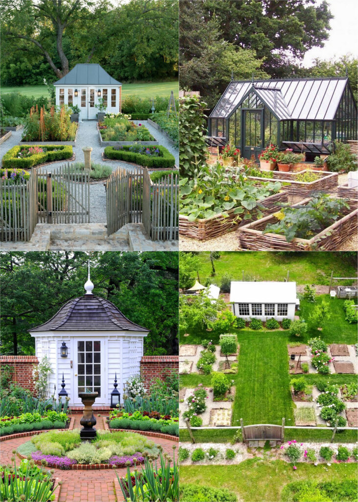 best vegetable garden design ideas & easy layout plans for beginners & pros to grow your own food in a front or backyard edible landscape. 